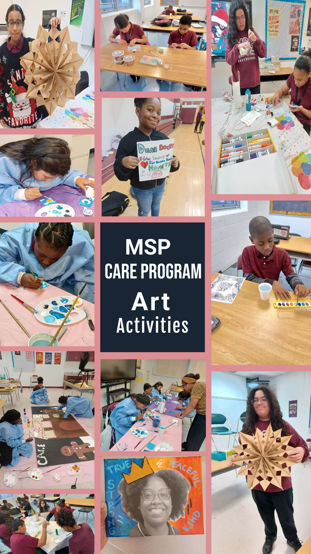 Images MSP CARE Program Art Activities