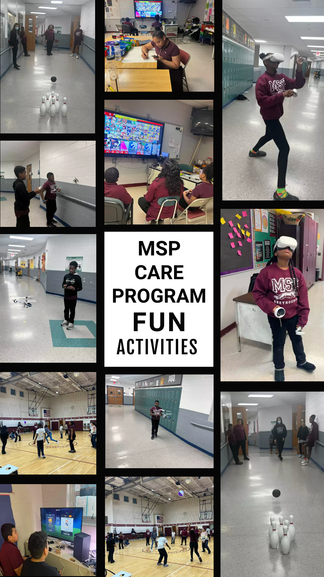 Images MSP CARE Program Fun Activities