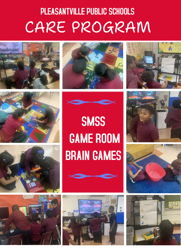 Pleasantville CARE Program SMSS Game Room Brain Games images