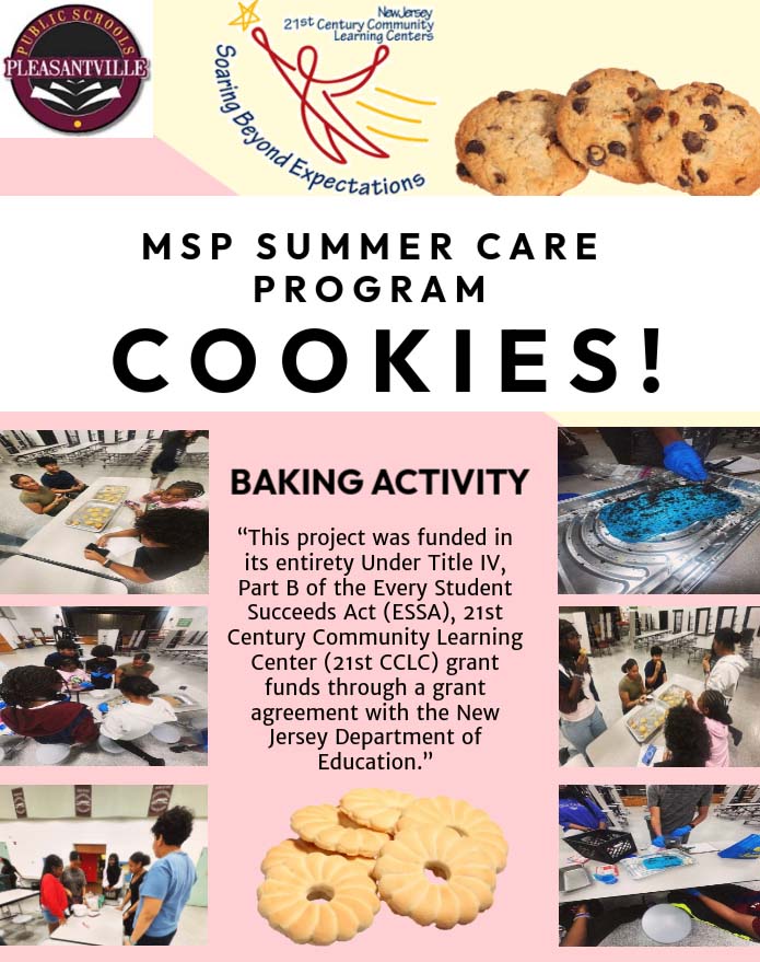 MSP Summer CARE Program Cookies! Baking Activity images